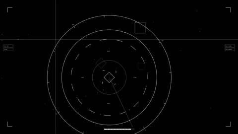 Hud elements animation for webdesign and video editing tasks in a futuristi.. Stock Footage 326512537