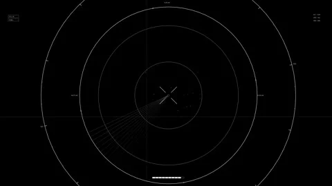 Hud elements animation for webdesigner and sci-fi video cutter showcasing r.. Stock Footage 326522686