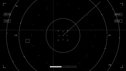 Hud elements animation for webdesigner and sci-fi video cutter showing vari.. Stock Footage 326524942