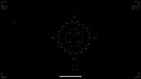 Hud elements animation for webdesigners and video editors focusing on sci-f.. Stockbeeldmateriaal 326513648