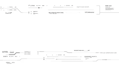 HUD elements viewfinder for Logo Technology Sci Fi . User Interface data display Stock Footage 277203396