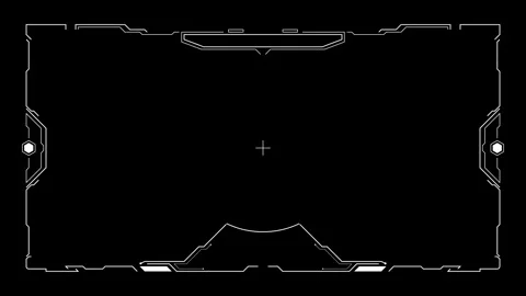 Hud Frame Digital Technology Sci-fi Fram... | Stock Video | Pond5