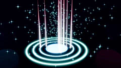 HUD futuristic circle tech bg able to loop endless Stock Footage 335473596