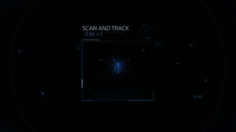 HUD futuristic control screen Stock Footage 83076443