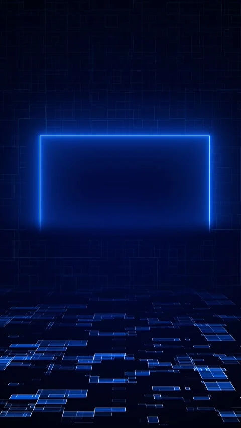 HUD Futuristic Data Analysis Fly Over 3D Cubic Base Station Concept Big data 库存影片 312181897