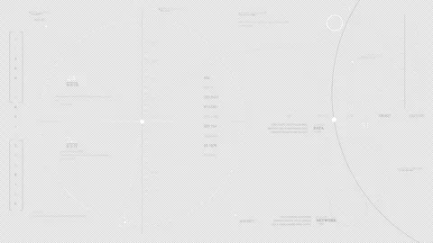 HUD geometry elements . Data Information PNG alpha Stock Footage 306533813