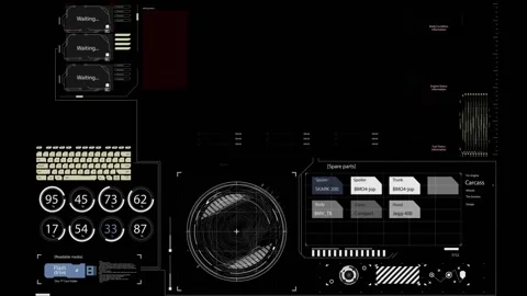 HUD h11 Stock Footage 163587941