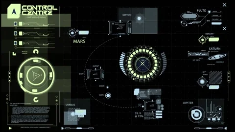 HUD h9 Video stock 163587854