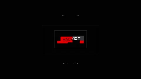 HUD hacked 6 Video stock 225843567