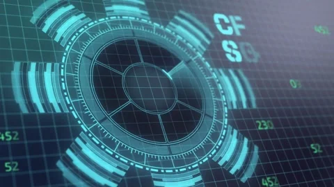 HUD: Heads-Up Display Stock Footage 333187618