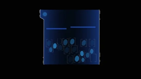 HUD info box Stock Footage 203941248