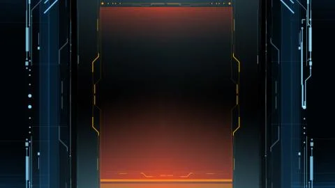 HUD Interface 3 Foto stock