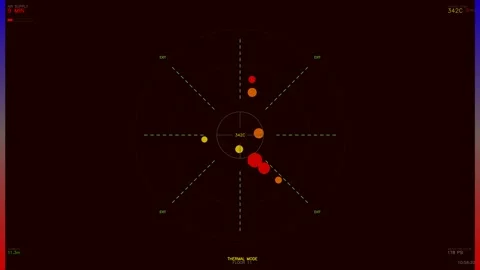 Hud interface animation designed for video creators and website developers .. Stock Footage 328434490