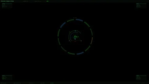 Hud interface animation designed for video creators and websites showcasing.. Stock Footage 328434512