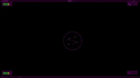 HUD interface animation showing navigation elements and data on a dark scre.. Stock Footage 328272988
