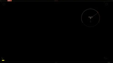 HUD interface animation shows data display and measurement tools for a digi.. Stock Footage 328273937