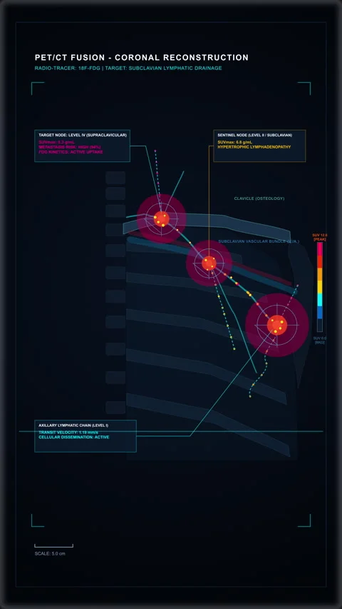 Hud interface animation tracking science data display loop Stock Footage 347056172