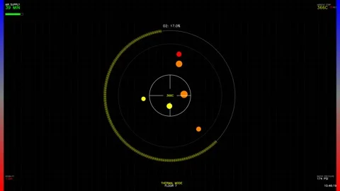 Hud interface animation for video creator or website supporting data visual.. 스톡 동영상 328434488