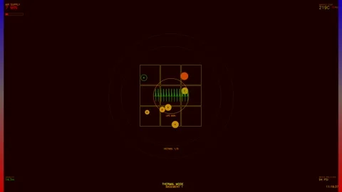 Hud interface animation for video creator and websites that shows data and .. Stock Footage 328435889