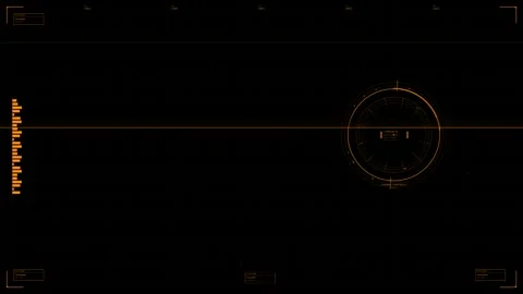 Hud interface animation for video creators and websites providing tools for.. Stock Footage 328434505