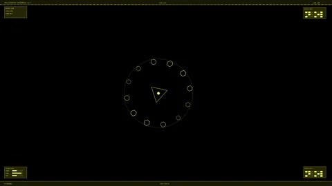 Hud interface animation for video creators and websites to enhance visual c.. Stock Footage 328434557