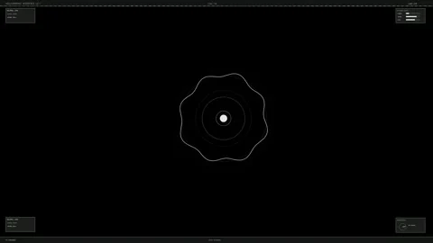 Hud interface animation for video creators and websites with smooth circula.. Stock Footage 328434568