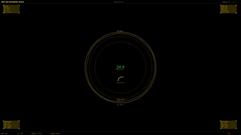 Hud interface animation for video creators and websites focused on display .. Stock Footage 328435418