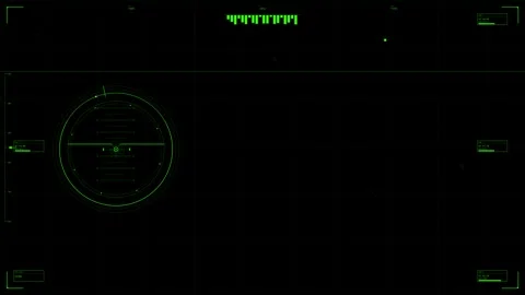 Hud interface animation for video creators and websites showcasing modern d.. Stock Footage 328435819