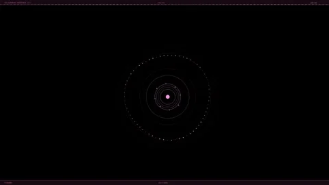 Hud interface animation for video creators and websites showcasing dynamic .. Stock Footage 328436027