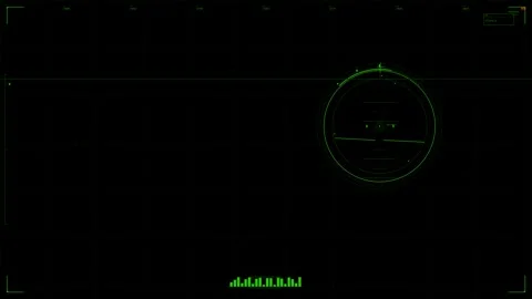 Hud interface animation for video creators and websites showcasing interact.. Stock Footage 328436440