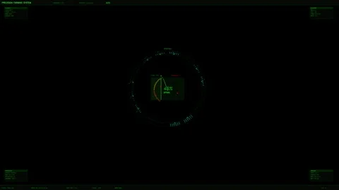 Hud interface animation for video creators to use in digital projects and w.. Stock Footage 328436459