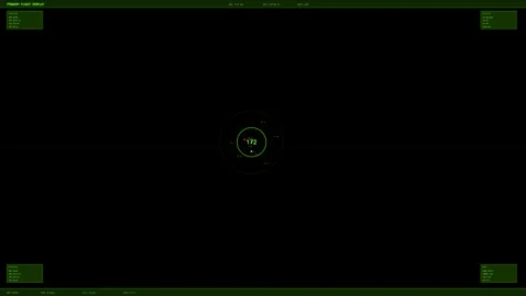 Hud interface animation for video production in simple layout for websites .. Stock Footage 328434523