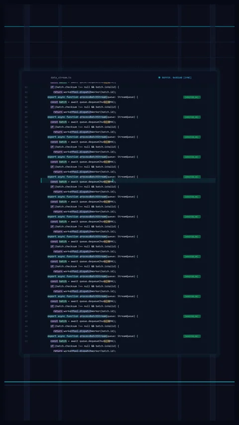 Hud interface code loop animation Stock-Footage 346549057