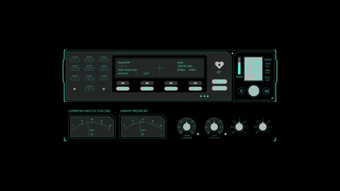 Hud interface display showing instruments with data with numbers and text Stock Footage 284460433