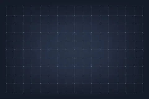 HUD interface grid. Dot array and matrix symbol, operating system UI background Stock Illustration