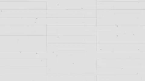 HUD interface with white lines, 3d render background with digital integrat... Foto stock