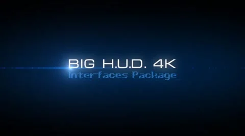 HUD Interfaces 4K Pack 스톡 After Effects