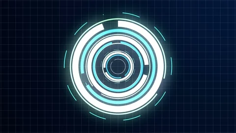 HUD interfaces Stock Footage 110900072