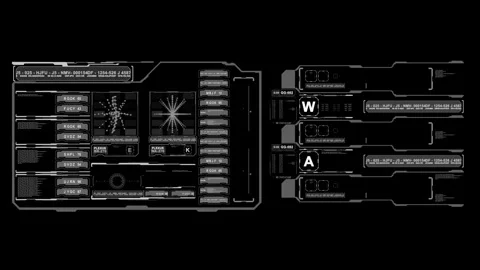 HUD Large Screens for After Effects Stock After Effects