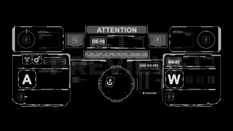 Hud Large Screens for After Effects Stock After Effects