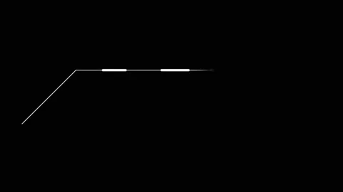 HUD line elements 75 Stock Footage 217897769