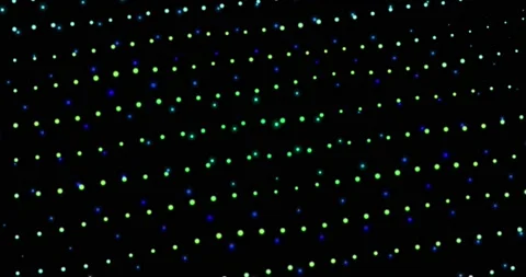 HUD lines in motion. abstract background from particles and dots. High-tech Stock Footage 171875699