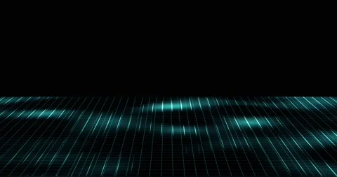 HUD lines in motion. abstract background from particles and dots. High-tech Stock Footage 172378347