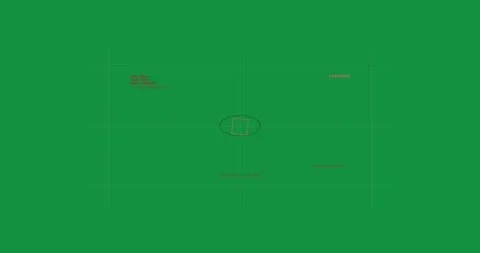 HUD loading, central reticle with red rectangle rotating, labels shifting for Stock Footage 329548611