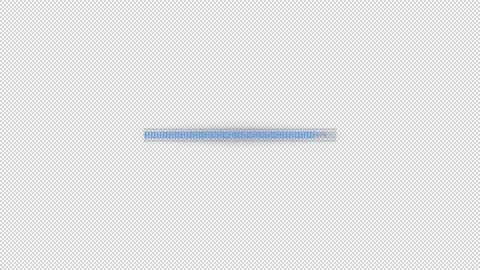 HUD loading element - progress indicator with percentage. Stock Footage 244825730