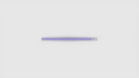 HUD loading element - progress indicator with percentage. Stock Footage 247148702