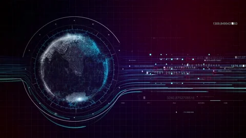 HUD Map 04 Stockbeeldmateriaal 168322792