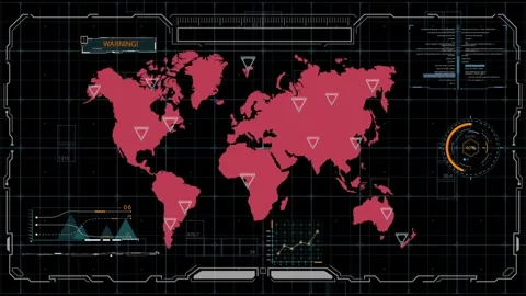 Infographic Map Video