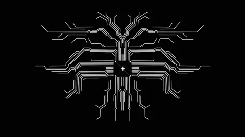 HUD microsceme 41 Stock Footage 209516073