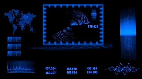 Hud navigation 7 type Видео 126666105